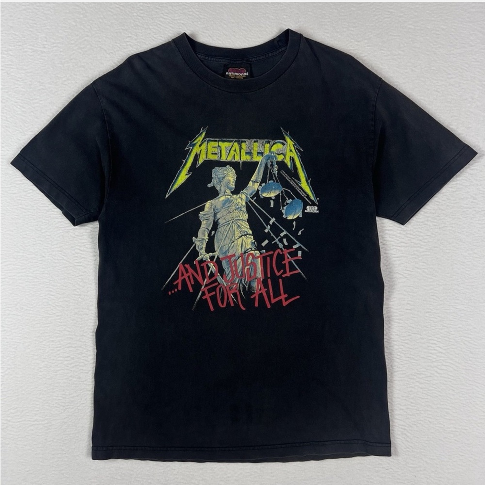 SUPER RARE Metallic “…And Justice For All” 1994 Tee Shirt